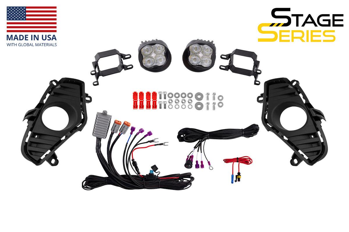 Diode Dynamics - SS3 Add-On Fog Lamp Kit for 2019-2025 Toyota RAV4 - DD8820