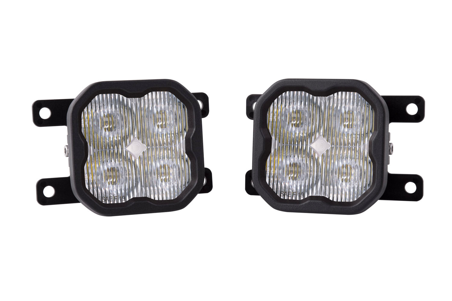 Diode Dynamics 09-26 Dodge Ram 1500/Subaru/ Ford Bronco/Focus/Ranger SS3 LED Fog Light Kit - DD8934 - DD8934