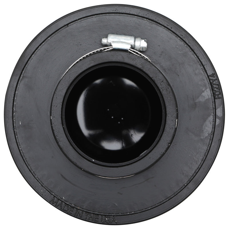 K&amp;N Universal Clamp-On Air Filter 2.75in Flange ID x 5.875in Base OD x 4.5in Top OD x 5in Height - RU-5284