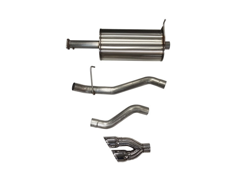 Corsa 19-24 Ram 1500 5.7L Crew Cab w/57in or 76in Bed Cat-Back Single Side Exit 4in PolishedDual Tip - 21036