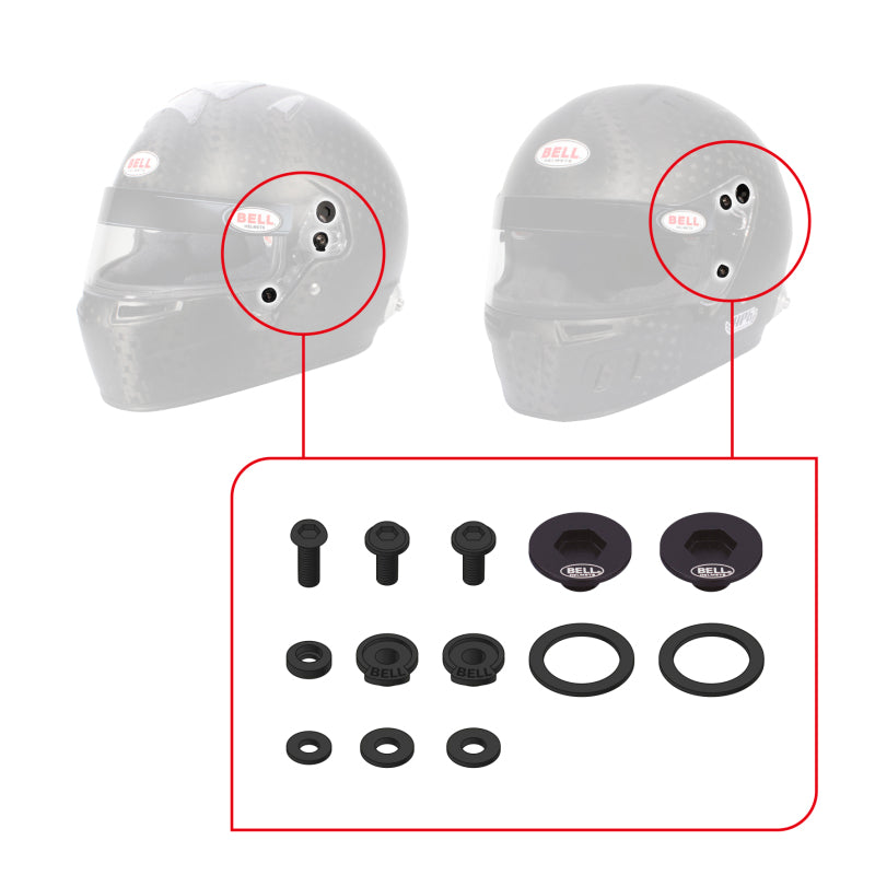 Bell SV (SE07/SE077/SE06) Pivot Kit - Pink - 2020078