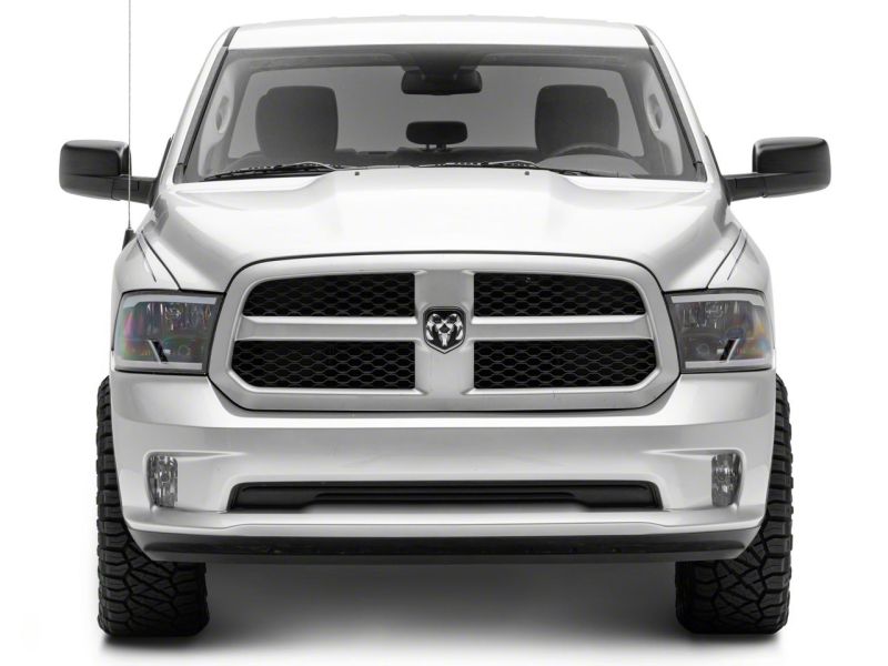Raxiom 09-18 Dodge RAM 1500/2500/3500 Axial Headlights w/ SEQL LED Bar- Blk Housing (Clear Lens) - R131482