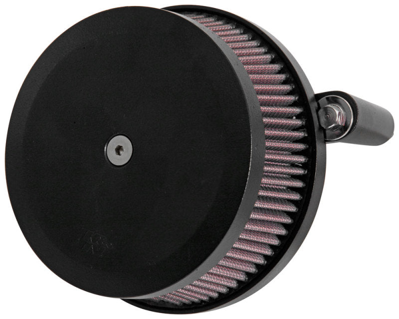 K&amp;N 99+ Harley Davidson Street Metal Intake System - Hammer Black - RK-3933B
