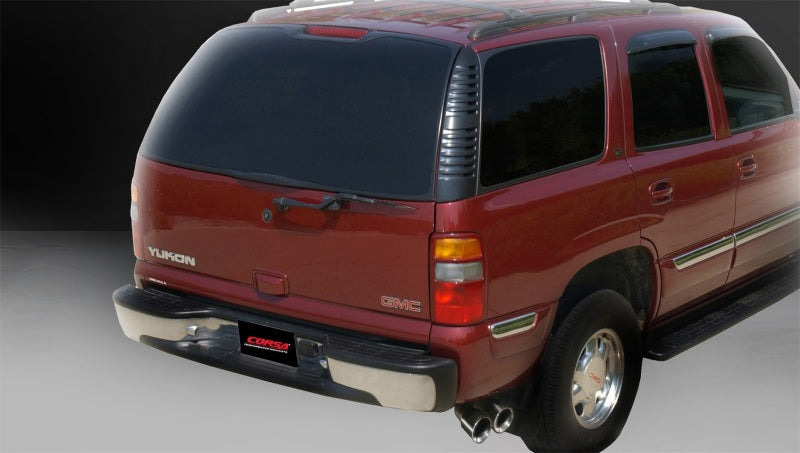 Corsa 2001-2006 Chevrolet Tahoe 5.3L V8 Polished Sport Cat-Back Exhaust - 14232