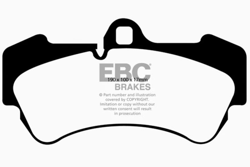 EBC 04-07 Porsche Cayenne 3.2 Ultimax2 Front Brake Pads - UD1007