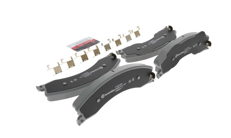 Brembo 09-17 Chevrolet Silverado 2500 HD/GMC Sierra 2500 HD/Silverado 3500 HD Front NAO Brake Pad - P10072N