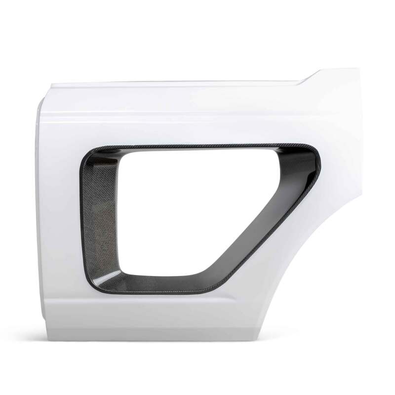 Anderson Composites 21-22 Ford Bronco 4DR Fiberglass Rear Doors (Pair) w/ CF Inserts - Off Road - AC-DD21FDBR4D-HA-R-PC