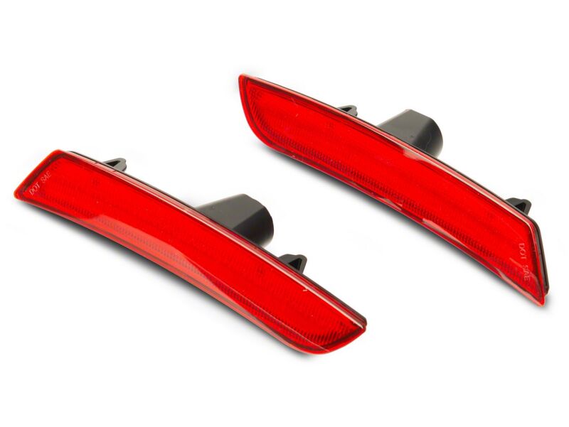 Raxiom 16-24 Chevrolet Camaro Axial Series LED Rear Marker Lights- Red - CC14391 for 2016-2024 Chevrolet Camaro - close-up view 6