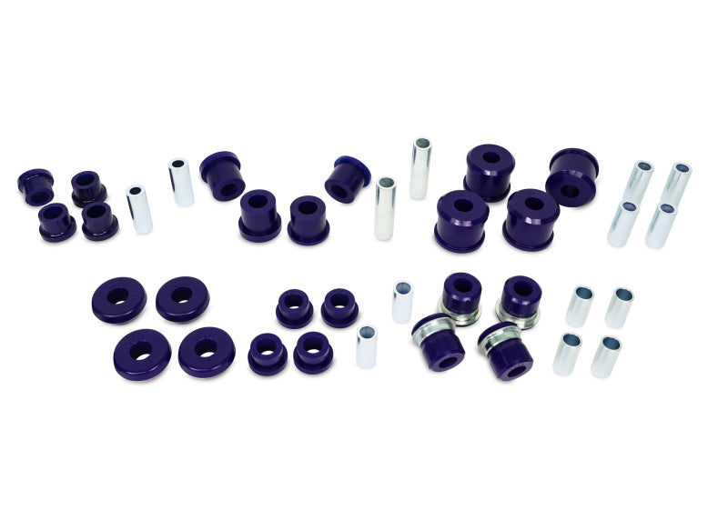 SuperPro 90-97 Mitsubishi Montero LS Control Arm & Trailing Arm Bushing Kit - (60mm Trailing Arm) - KIT5109K