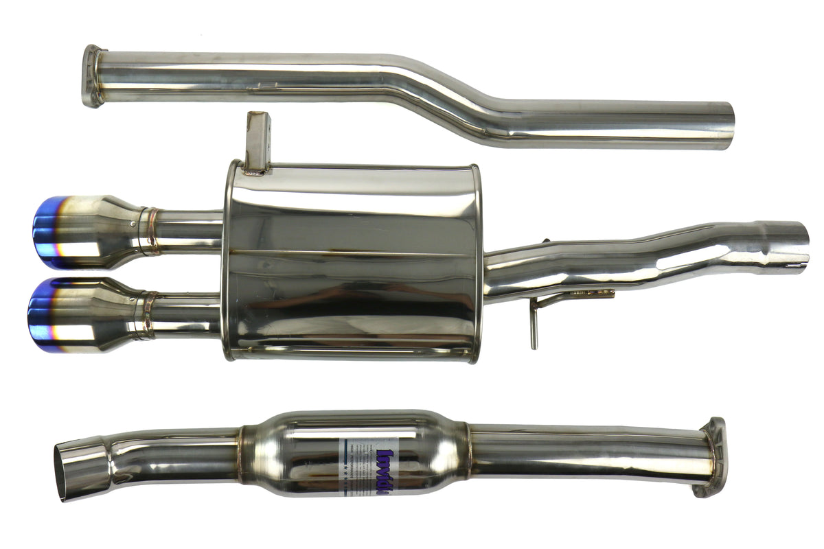 Invidia 14+ Mini Cooper S Q300 w/ Rolled Titanium Tips Cat-Back Exhaust