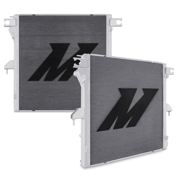 Mishimoto 2019+ Ford Ranger 2.3L Aluminum Performance Radiator - MMRAD-RGR-19 for 2019-2023 Ford Ranger - front view