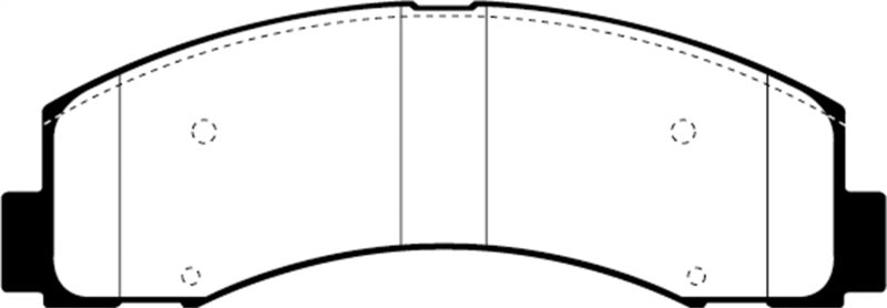 EBC 18+ Ford F-150 2.7TT 2WD Ultimax Front Brake Pads - UD2087