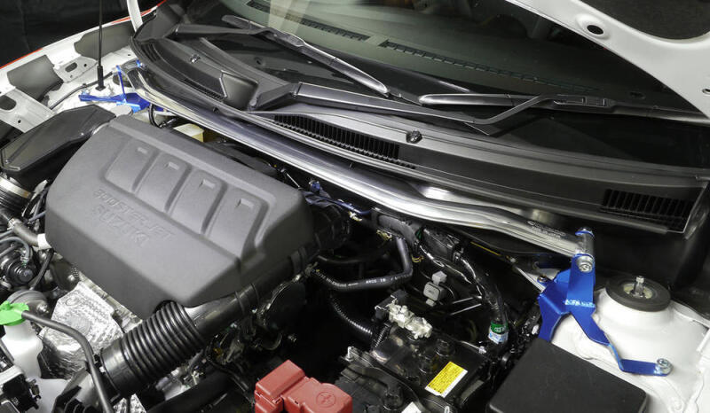 Cusco 17-23 Suzuki Swift Front Strut Bar (Special Order - No Cancel/No Return) - 60J 540 A by Cusco - angle view
