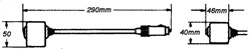 Hella Reading Lamp Black Mg12 2Ab - 004532021