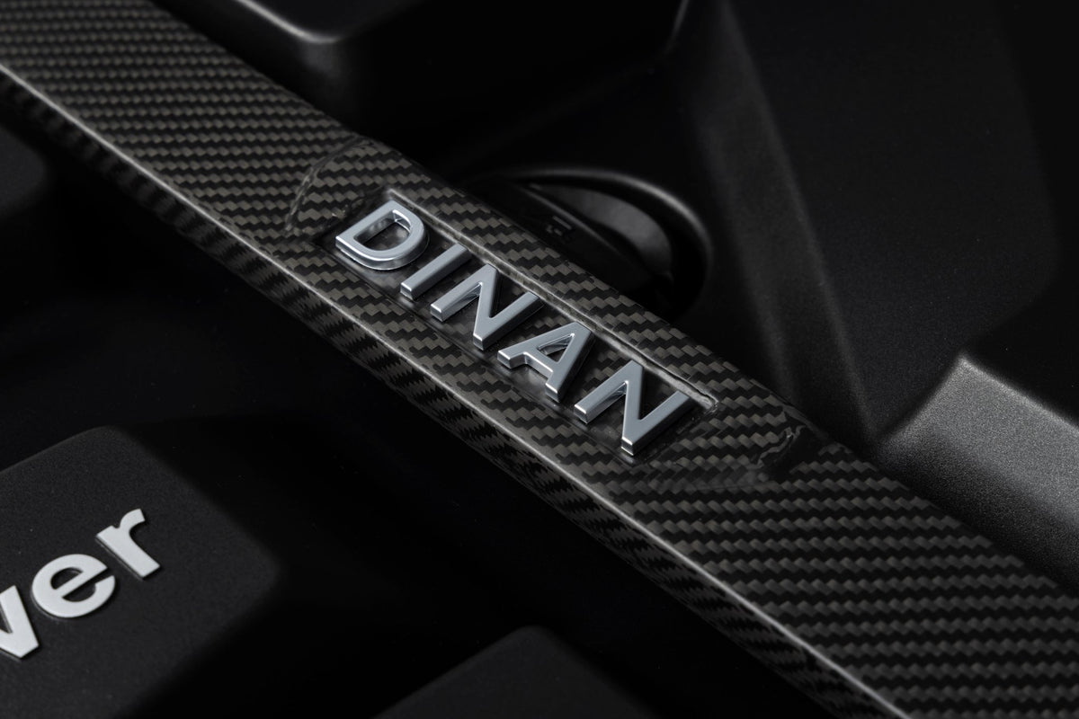 Dinan - Matte Carbon Fiber Strut Tower Brace - 2021-2026 BMW M2/M3/M4 - D180-0015-B