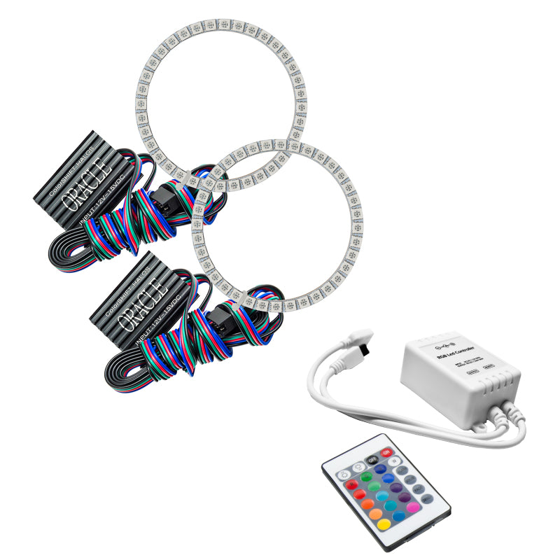 Oracle Ford Mustang 15-17 Halo Kit - ColorSHIFT w/ Simple Controller SEE WARRANTY - 2266-504