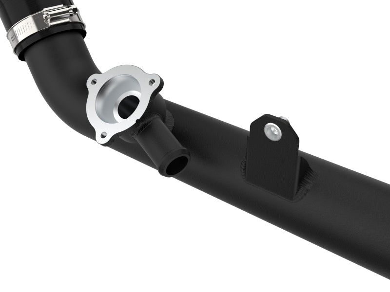 aFe 20-23 Ford Explorer ST V6 3.0L (tt) BladeRunner Aluminum Hot and Cold Charge Pipe Kit - Black - 46-20654-B