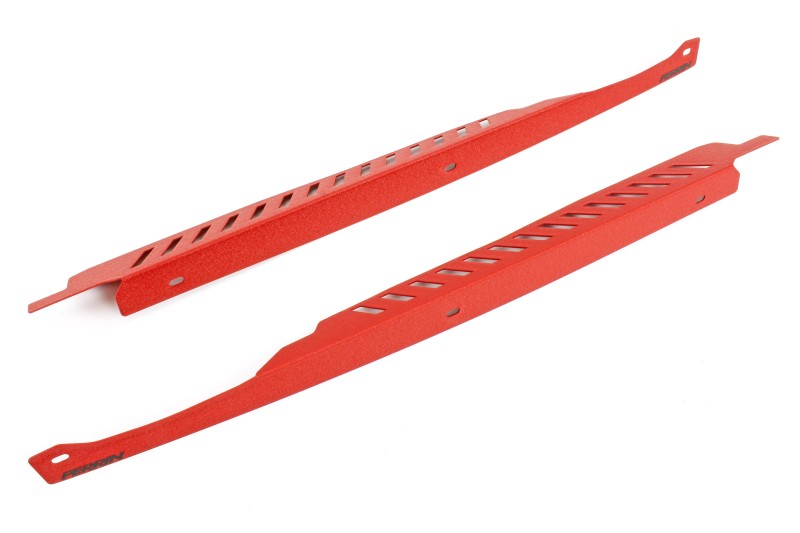 Perrin 08-14 Subaru WRX/STI Fender Shroud Set - Red - PSP-ENG-549RD