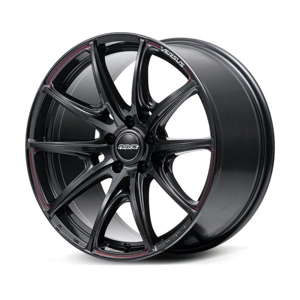 Versus VV25R 19x9.5 / +45 ET / 5x114.3 - Glass Black + Rap - WTKR445E68J by Versus