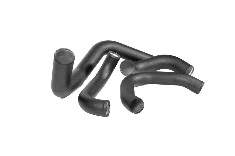 Perrin 22-23 Subaru WRX Front Mount Intercooler Kit (Black Tubes &amp; Silver Core) - PSP-ITR-441SL/BK