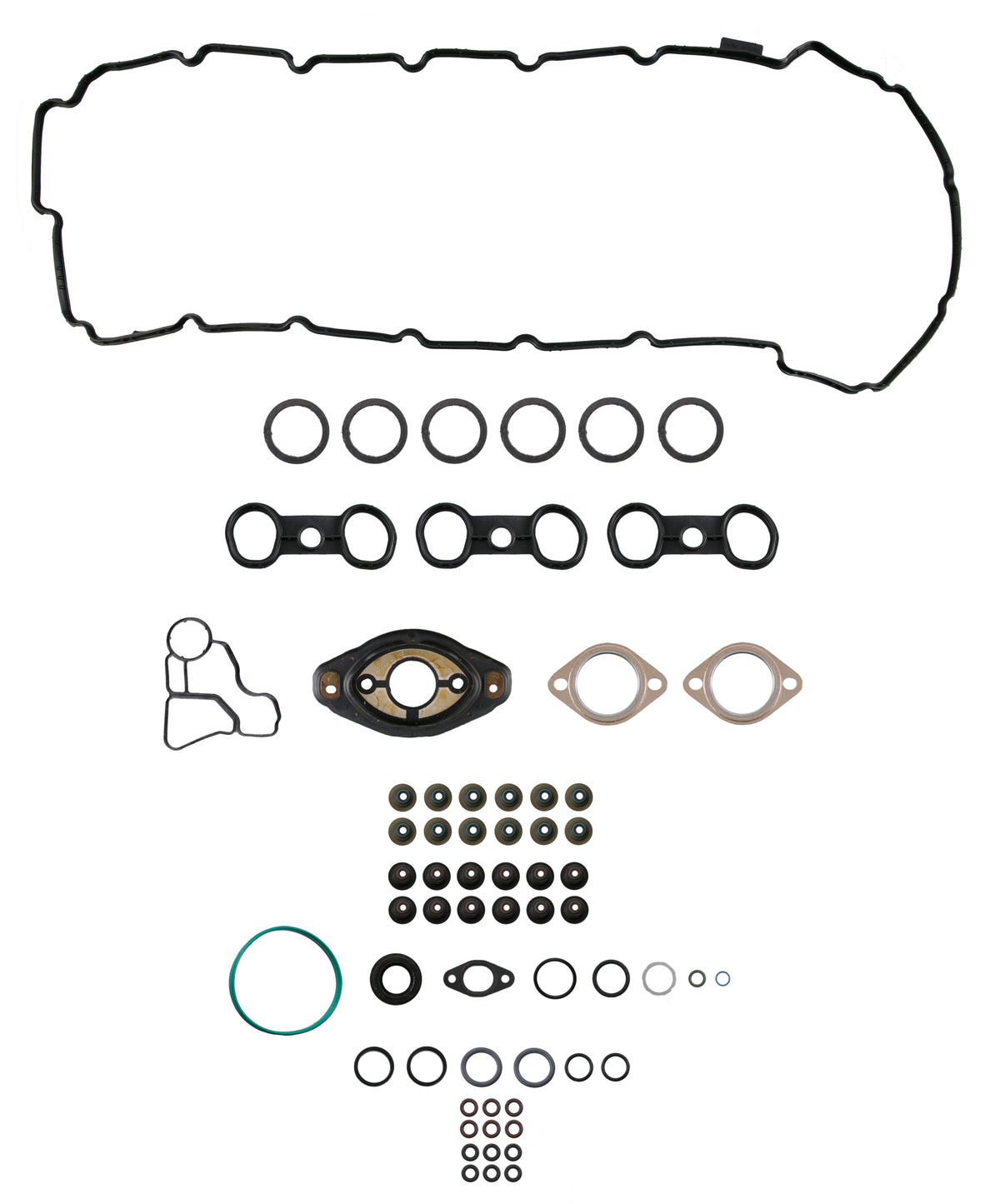 Fel-Pro BMW 328i HSU 26701-1 Engine Cylinder Head Gasket Set Head Gasket Sold Separately - HSU267011 - front view