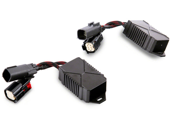Raxiom 18-23 Jeep Wrangler JL Axial Series Anti-Flicker Harness Kit - J164372 for 2018-2026 Jeep Wrangler - front view