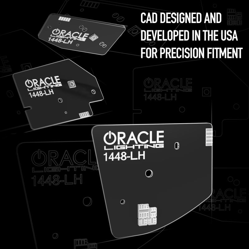 Oracle 19-21 RAM 1500 Headlight DRL Kit Proj. LED - RGBW+A w/ Simple Controller SEE WARRANTY - 1448-504