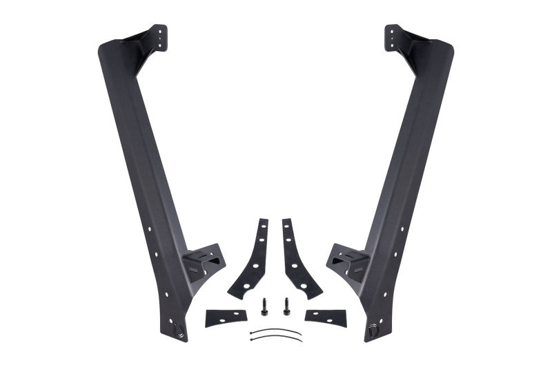 Stage Series Windshield Bracket Kit for 07-18 Jeep JK Wrangler (No Lights) - DD7223P
