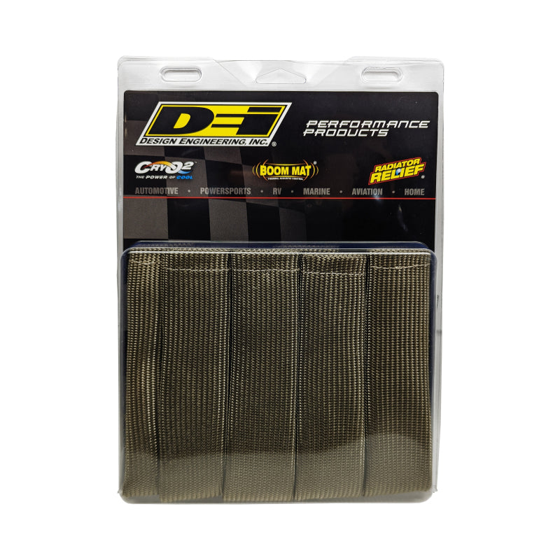 DEI Protect-A-Boot - 8in - 6-pack - No Ring - Titanium - 10540