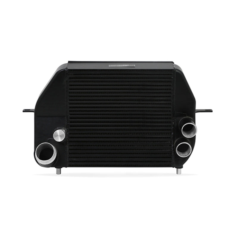 Mishimoto 2011-2014 Ford F-150 EcoBoost Black Intercooler w/ Polished Pipes - MMINT-F150-11KPBK