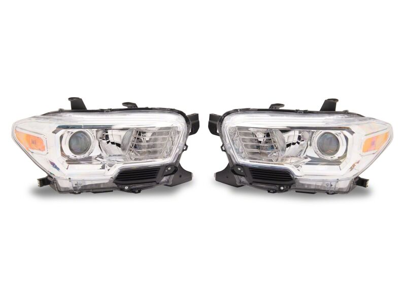 Raxiom 16-23 Toyota Tacoma Axial Series OE Replmnt Headlights- Chrome- Clear Lens - TT26261 - additional view 8