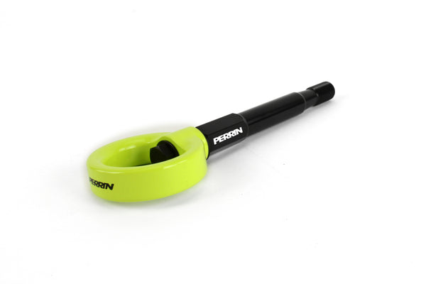 Perrin 22+ Subaru WRX / 18-21 Crosstrek Tow Hook Kit (Rear) - Neon Yellow - PSP-BDY-257NY for 2022-2025 Subaru WRX - front vi