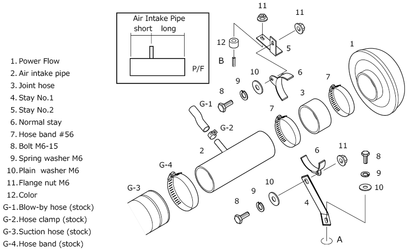 HKS Super Power Flow Classification - 70019-AH103