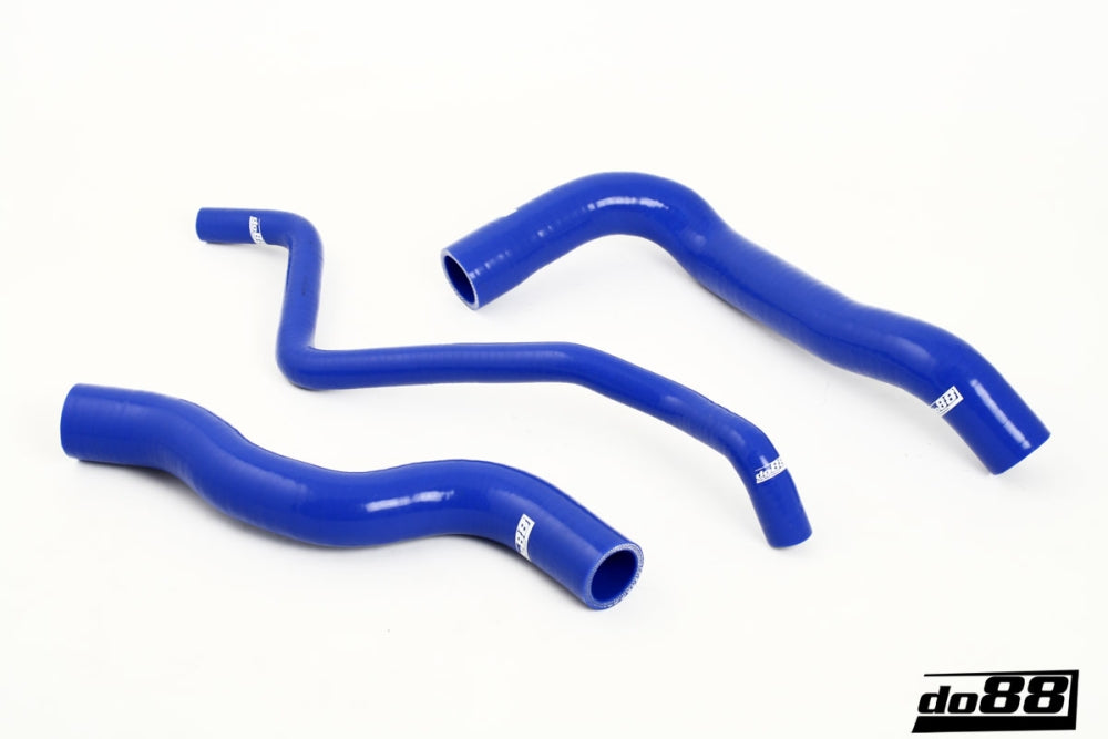 do88 - Volvo 740/940 Coolant hoses Red - DO88-KIT103R