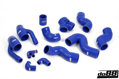 do88 - Audi S4/A6 2.7 Bi Turbo Pressure hoses Blue - DO88-KIT109S