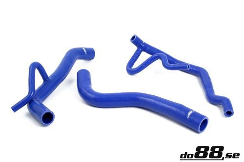 do88 - Volvo 940 Turbo 92-98 Coolant hoses Red - DO88-KIT10S
