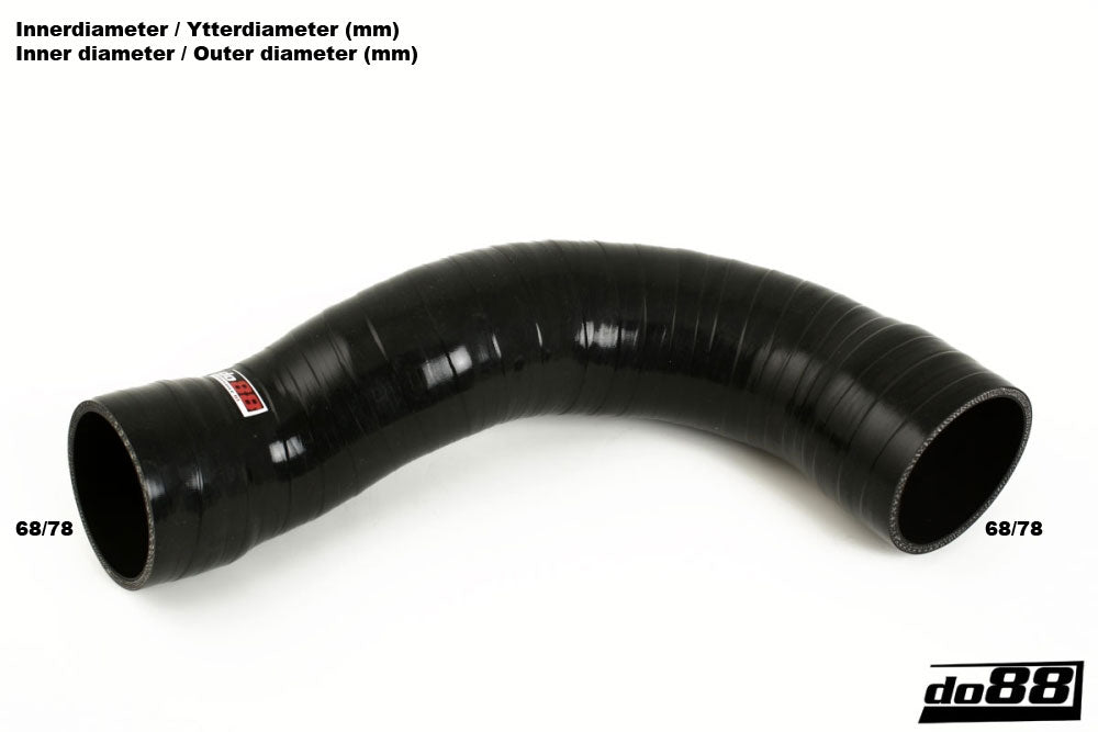 do88 - Volvo V70/XC70/S60/S80/XC60/V60 09-13 Diesel Intercooler Inlet hose - DO88-KIT119-3S