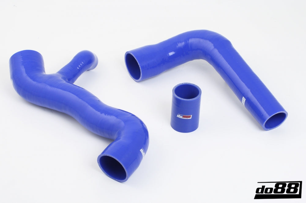 do88 - Ford Focus RS MKII Pressure hoses with symposer Blue - DO88-KIT137-MS-B
