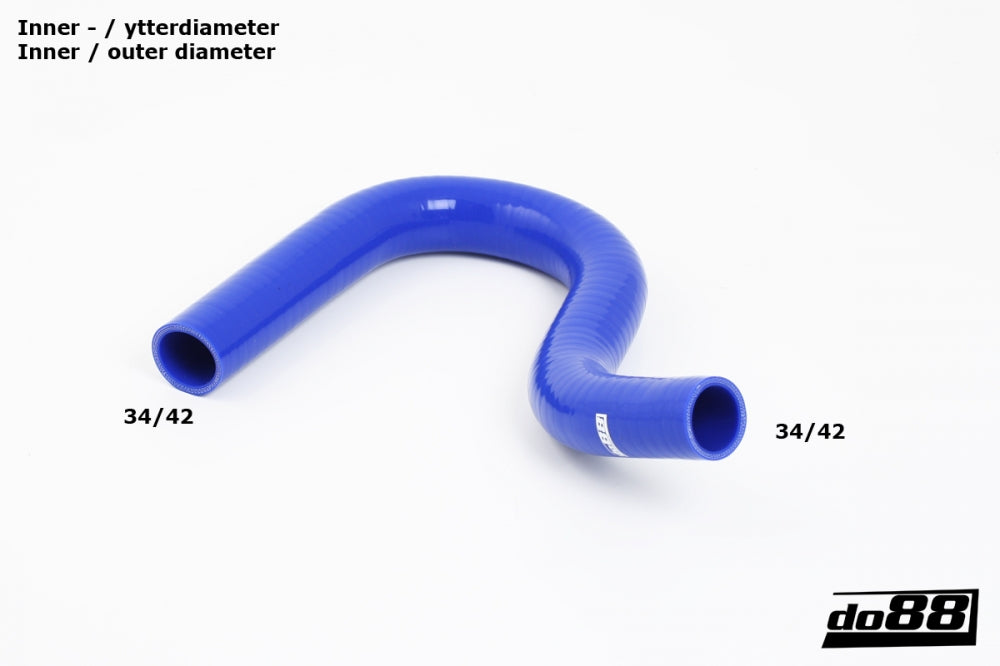 do88 - Ford Focus RS MKII Resonator-/ symposer hose Blue - CLAMP-KIT138