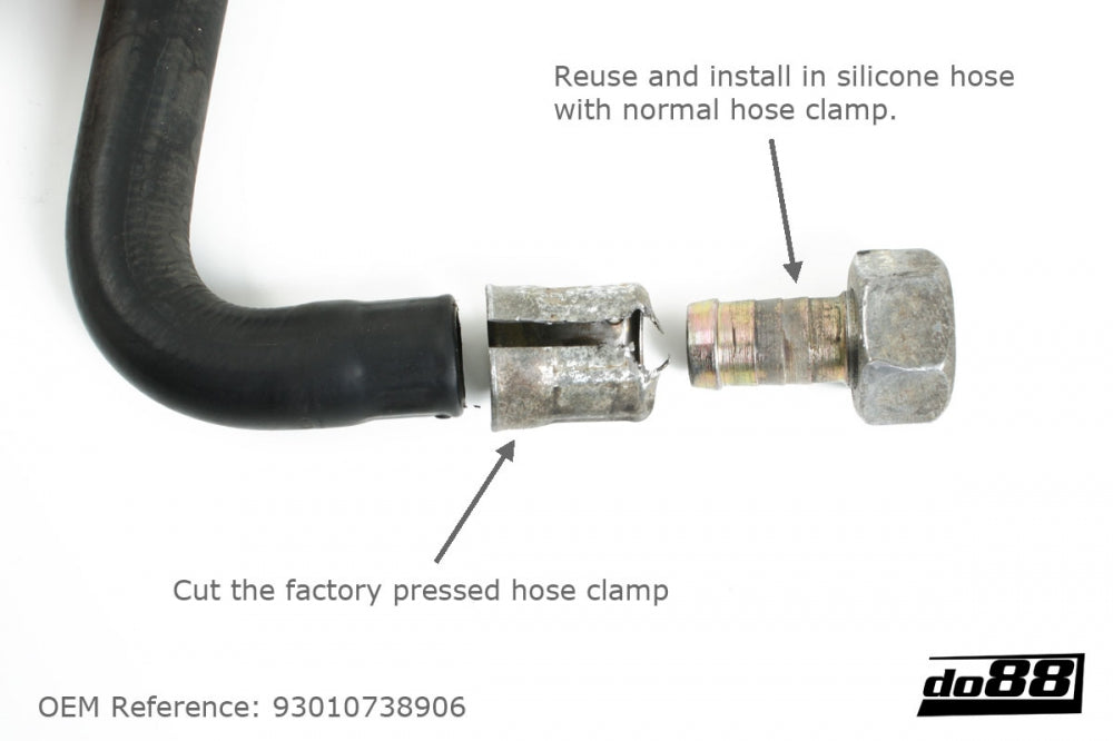 do88 - Porsche 930 Turbo Oil hoses - DO88-KIT141S