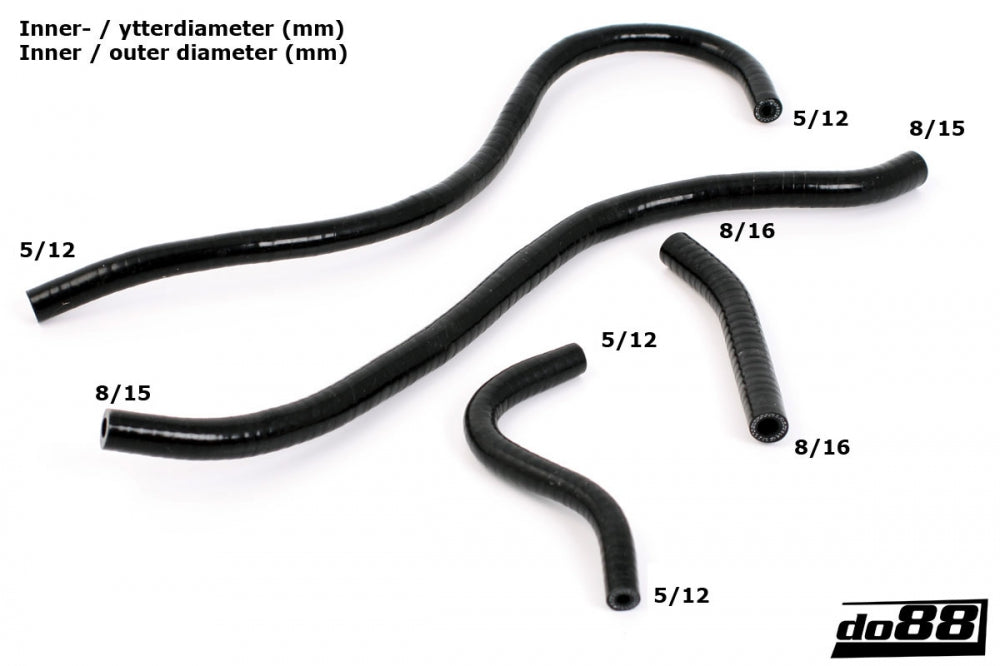 do88 - Porsche 930 Turbo Vacuum hoses - CLAMP-KIT144