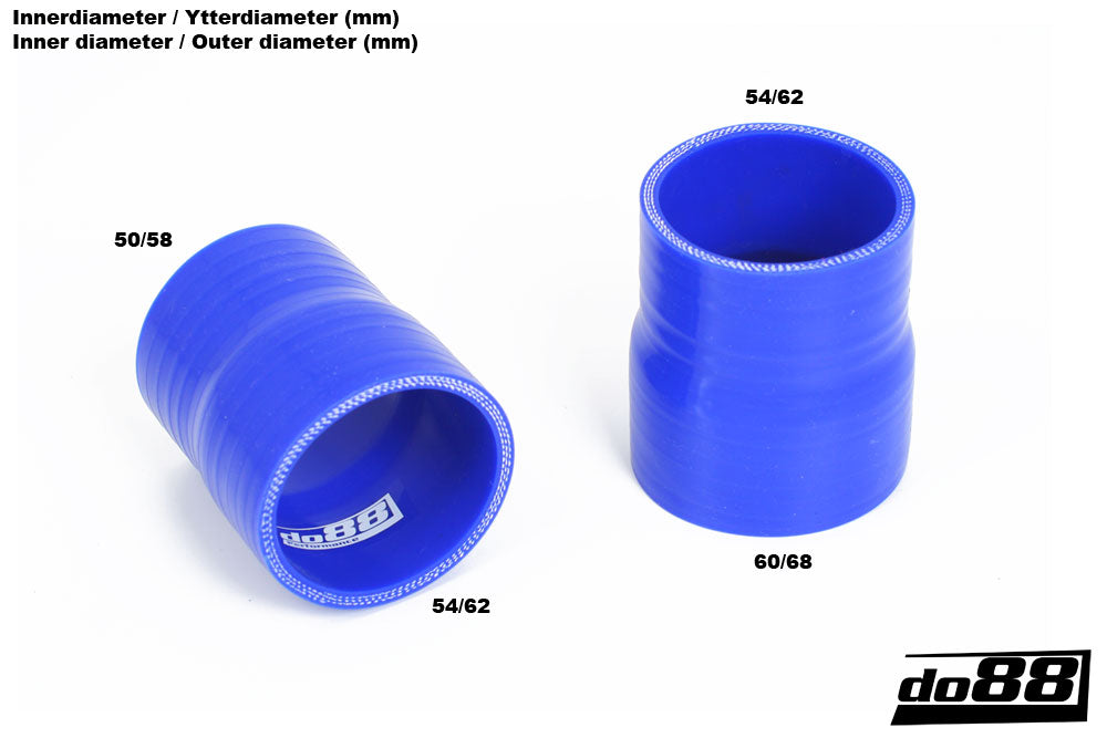 do88 - Volvo 240 Turbo 1981-1985 Pressure hoses Blue - CLAMP-KIT166