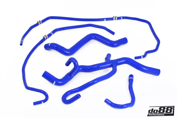 do88 - Volvo C30/C70/S40/V50 Turbo Automatic 04-13 Coolant hoses Blue - DO88-KIT172B