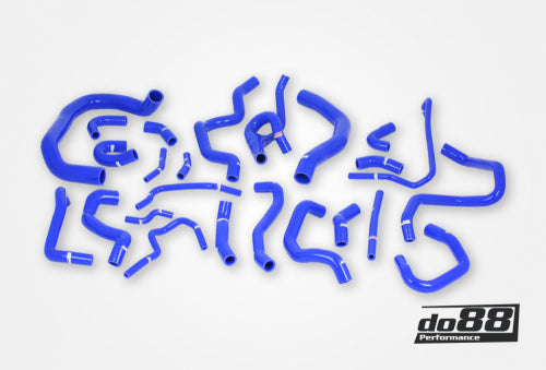 do88 - AUDI SEAT SKODA VW 1.8 / 2.0 TSI (MQB) Coolant hoses (24 pcs) Blue - DO88-KIT187B