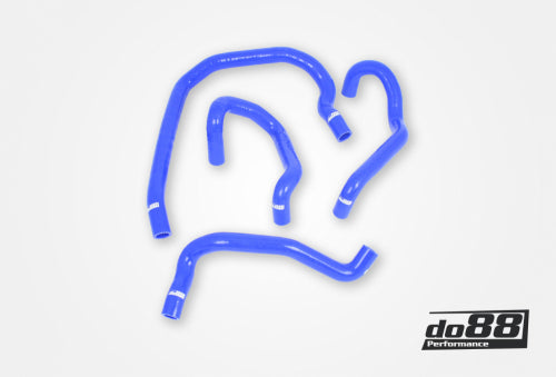 do88 - AUDI SEAT VW 2.0 TSI (MQB) Coolant hoses Remote Radiator (Left) Blue - CLAMP-KIT188