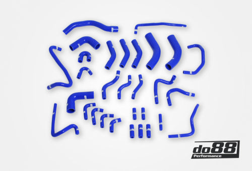 do88 - Audi RS6 C5 2002-2004 Vacuum hoses Blue - CLAMP-KIT193