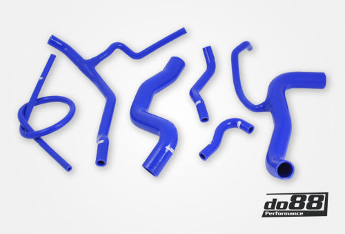 do88 - Volvo 740 780 960 Turbo 16V Coolant hoses Black - DO88-KIT214R