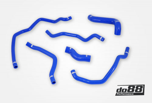 do88 - BMW 320 323 325 328 330 E46 Coolant hoses Black - DO88-KIT219S