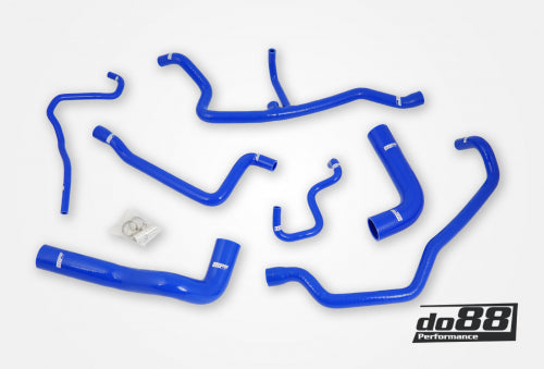 do88 - BMW 525i 525ix E34 Coolant hoses Blue - CLAMP-KIT221