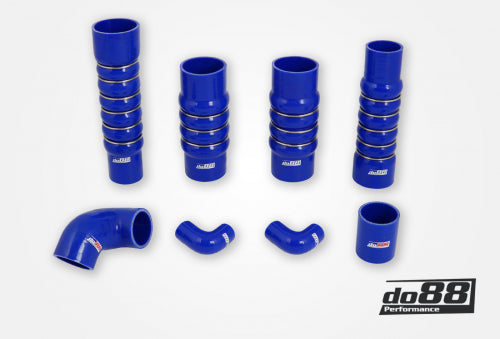 do88 - Audi RS4 2.7 Bi Turbo Pressure hoses Blue - DO88-KIT224S